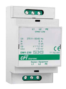 محافظ نوسان ولتاژ نوع 3 | ریل DIN | برای حفاظت جریان گذرا
