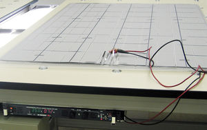 بخش بازرسی دستی برای سلولهای خورشیدی