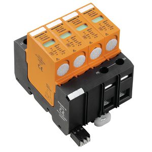 محافظ نوسان ولتاژ نوع 2 | ریل DIN | برای شبکه های الکتریکی