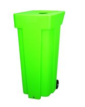 سطل زباله پلاستیکی | دارای 2 چرخ | برای مایعات هرز 
