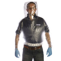 لباس محافظ در برابر مواد شیمیایی| لباس کار یکسره | PVC | قابل دفع