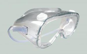 عینک محافظ از جنس PVC| یک بار مصرف