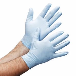 دستکش محافظ| شیمیایی| نیتریل| یک بار مصرف