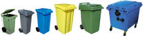 ظرف زباله پلاستیکی | پسماند صنعتی | دارای 2 چرخ 