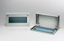 جعبه تقسیم از ورق فولادی | IP55 | دیواری | با پوشش شفاف